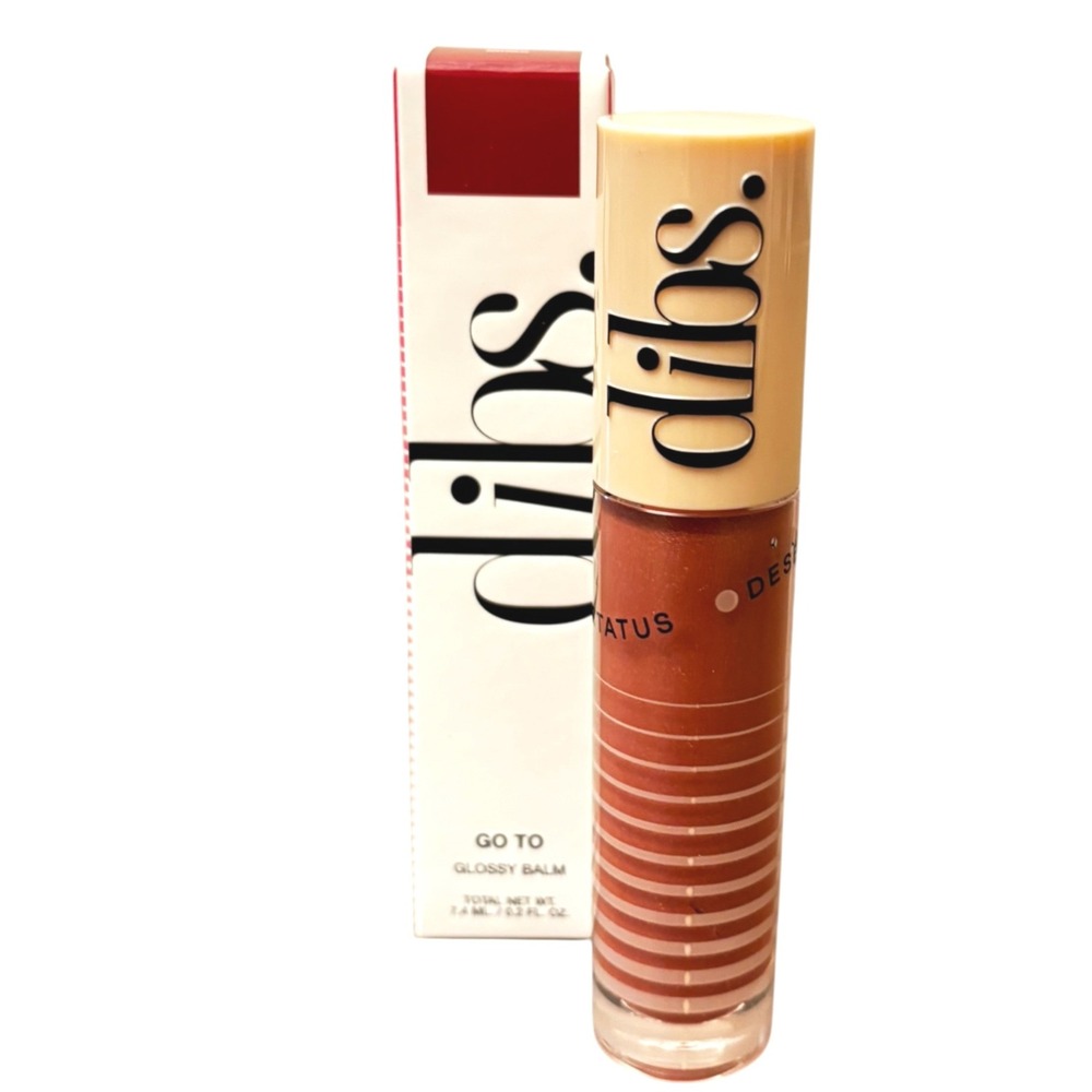 DIBS Beauty Go To Glossy Balm MIMS High Shine Lip Treatment 0.2 fl oz NIB